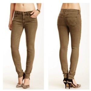 MOTHER The Looker Pop Pop Snap Moss Jeans Size 25